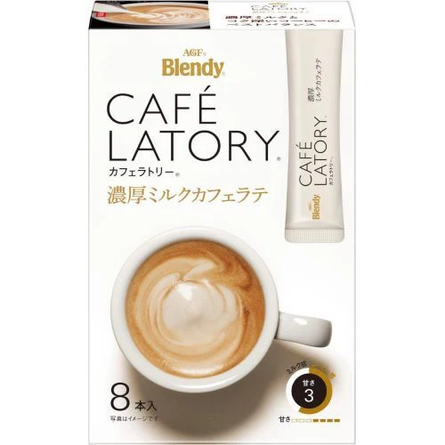 AGF Blendy Cafe Latory Stick Milk Cafe Latte 8 Sticks