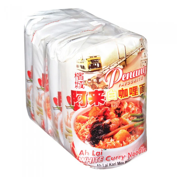 Ah Lai Penang White Curry Noodles 4 Packs (Best Before: 28-03-2027)