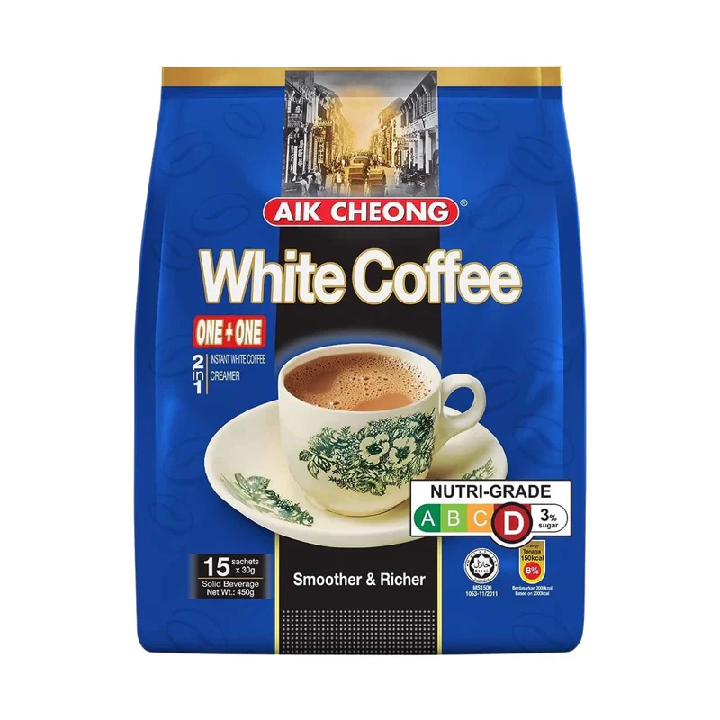 Aik Cheong White Coffee (Kopi Putih Pracampur) 12 Sachets