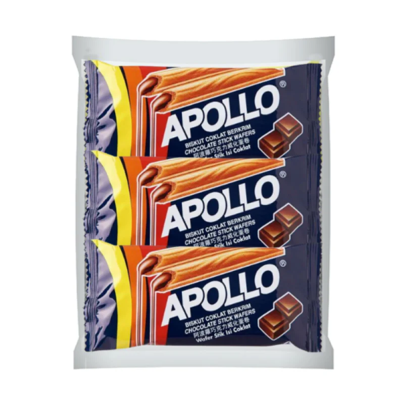 Apollo Chocolate Stick Wafers 12*11g