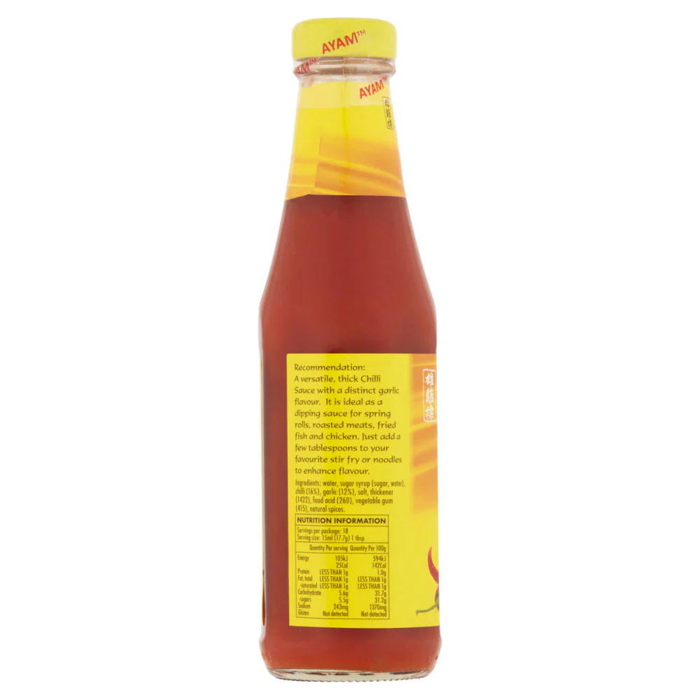 Ayam Chilli Sauce (Garlic) 275ml - Image 3