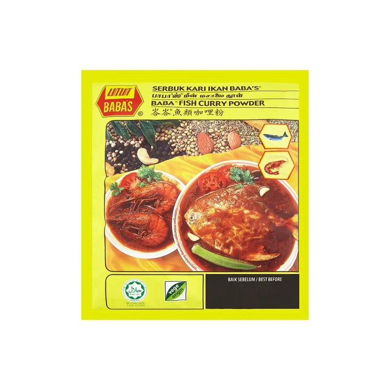 Baba's Fish Curry Powder 250g (Best Before: 10-04-2027)