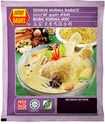 Baba's Kurma Mix 250g (Best Before: 15-02-2027)