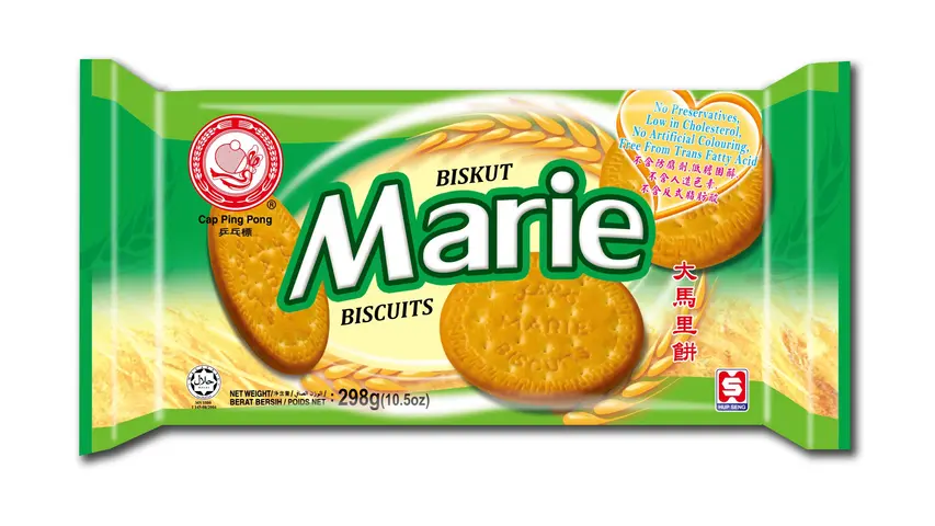 Cap Ping Pong Marie Biscuits 298g