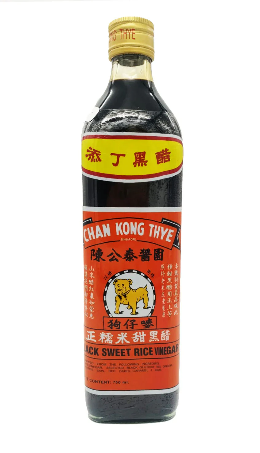 Chan Kong Thye Black Sweet Rice Vinegar 750ml