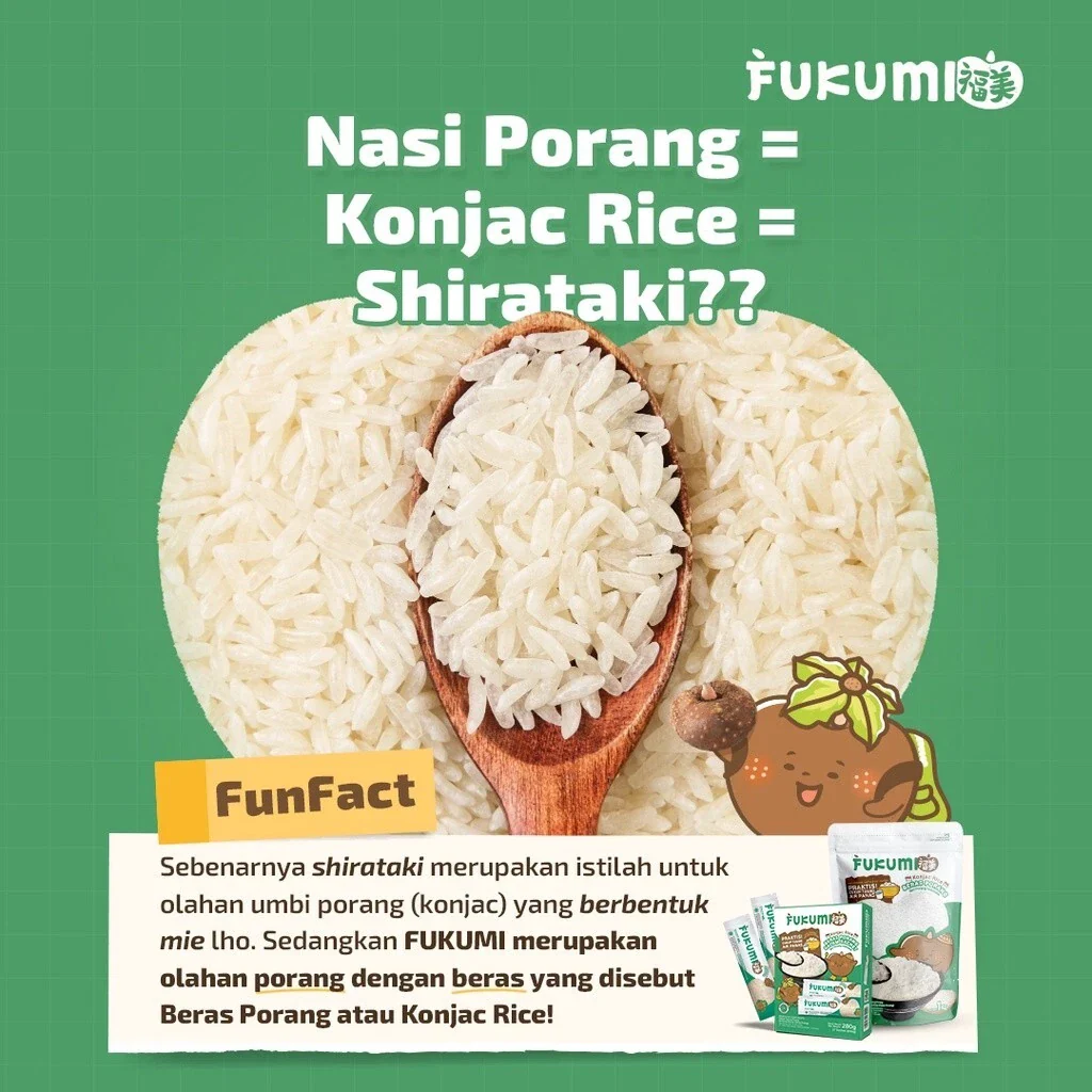 Fukumi Konjac Rice 1kg - Image 2