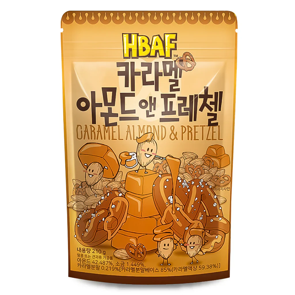 Gilim Caramel Salted Almond & Pretzel 190g (Best Before: 23-07-2026)