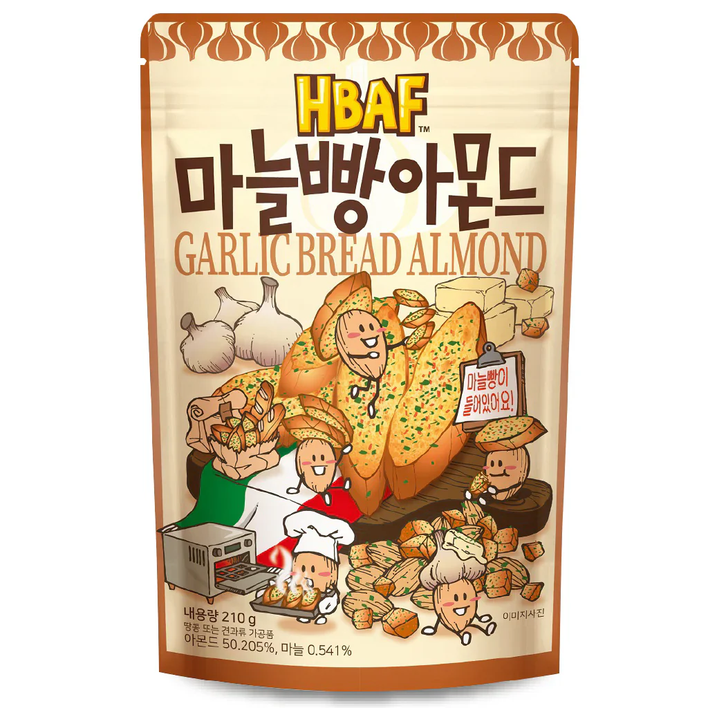 Gilim Garlic Bread Almond 190g (Best Before: 04-12-2026)