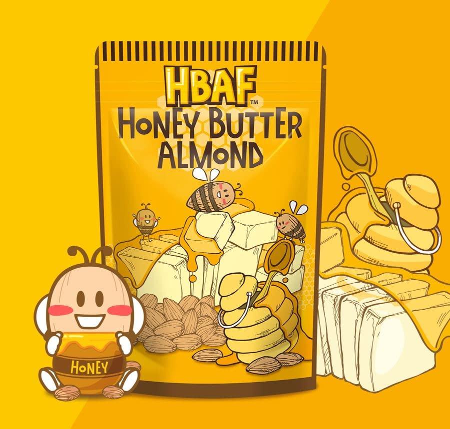 Gilim Honey Butter Almond Nuts 190g (Best Before: 10-03-2027)
