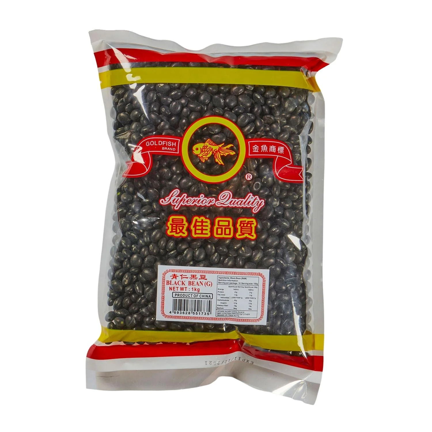 Goldfish Brand Black Bean Green Core 1kg