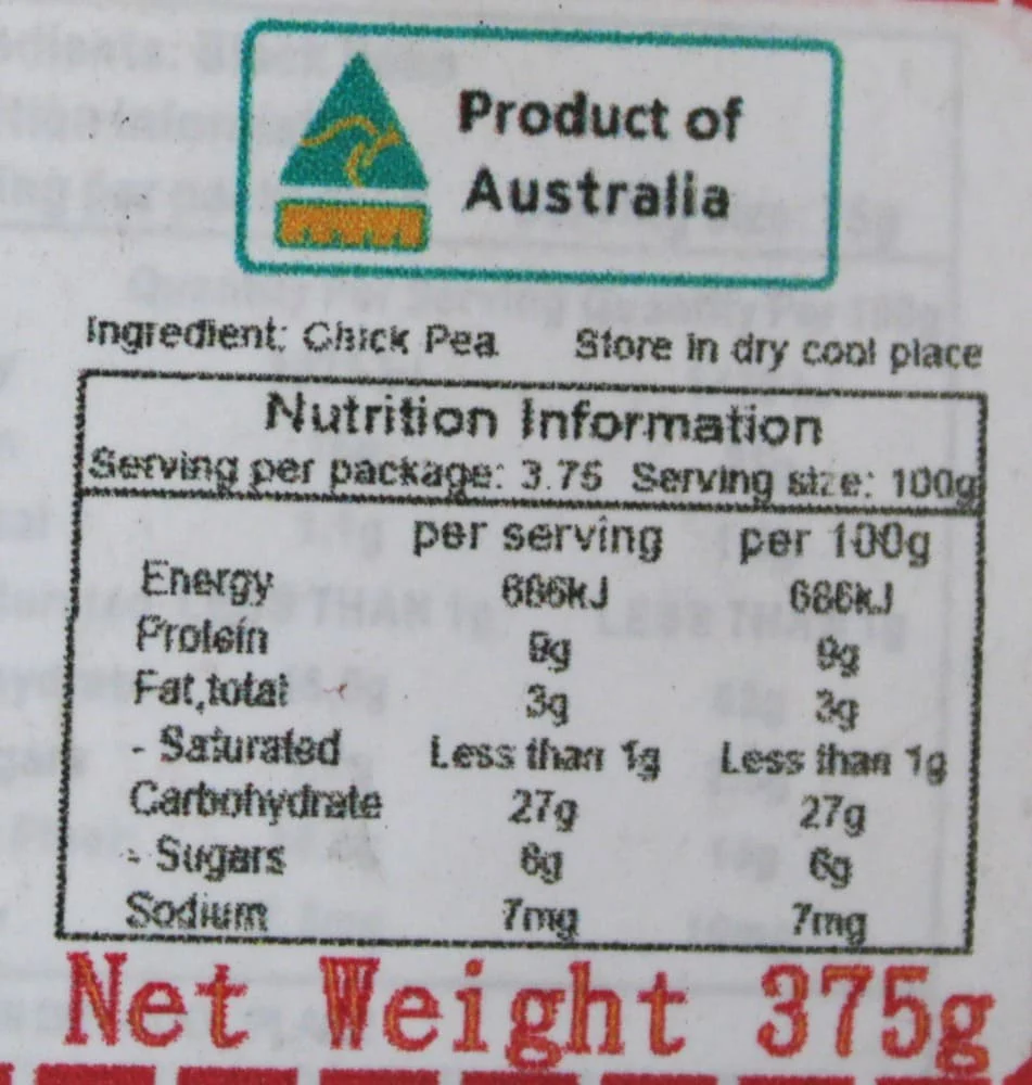 Goldfish Brand Chick Pea 375g - Image 3