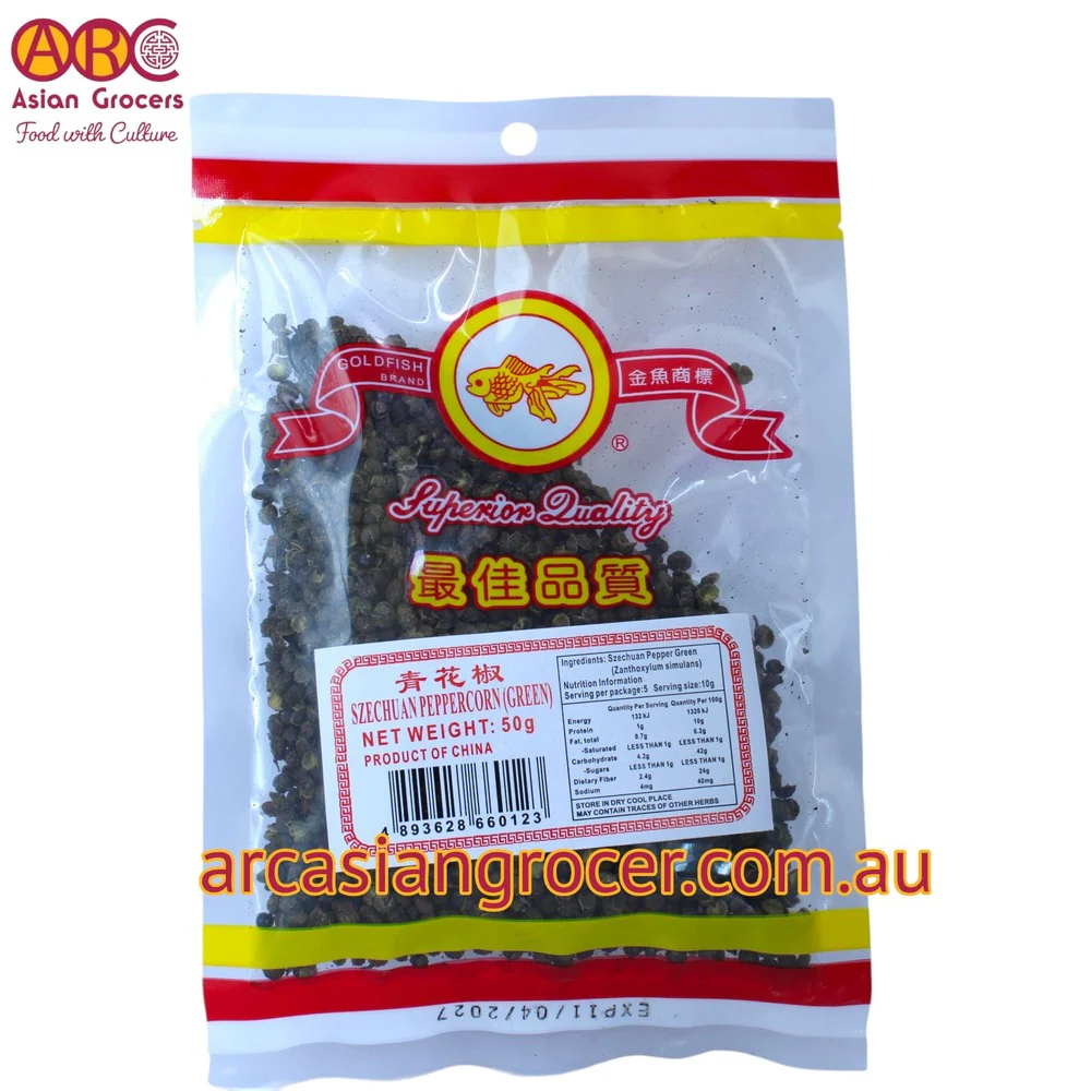 Goldfish Brand Green Szechuan Peppercorn 50g