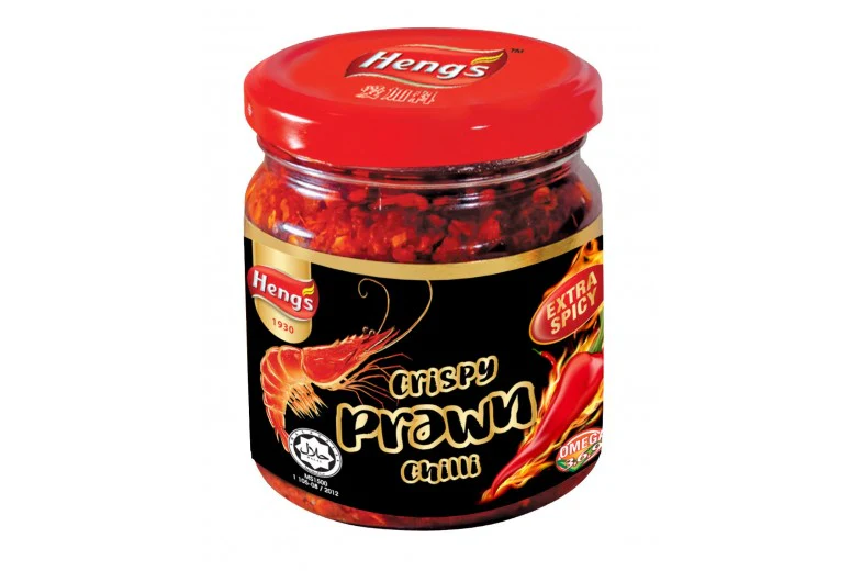Heng’s Crispy Prawn Chilli Extra Spicy 180g