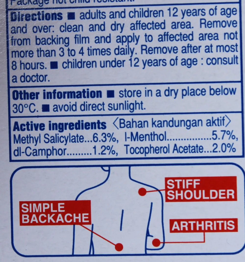 Hisamitsu Salonpas Pain Relief Patch 10 Packs - Image 3