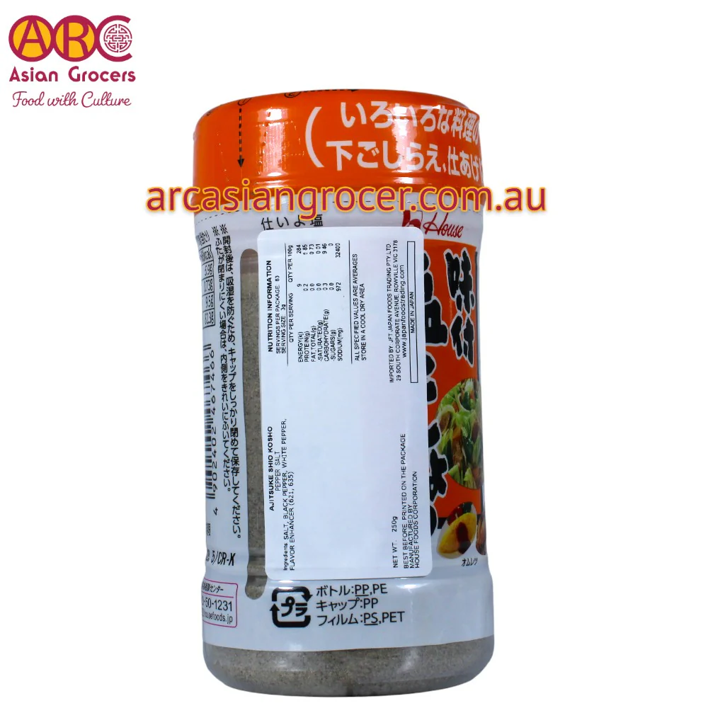 House Ajitsuke Shio kosho (Salt & pepper) 250g - Image 3