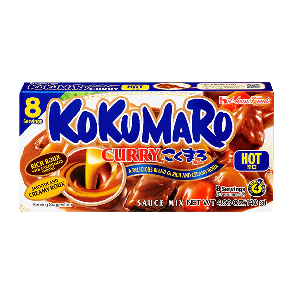 House Kokumaro Curry Karakuchi (Hot Curry) 140g