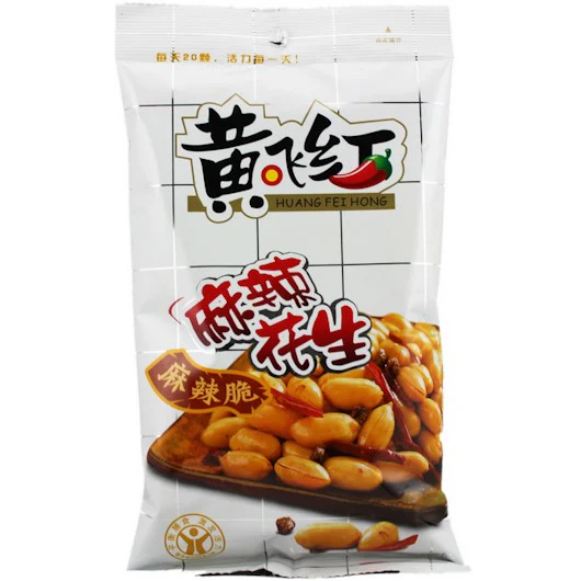 Huang Fei Hong Spicy Peanut 210g (Best Before: 25-08-2026)