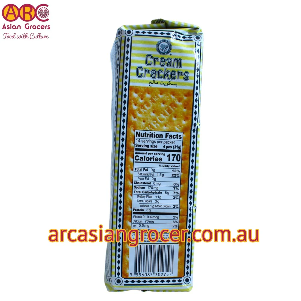 Hup Seng Cream Crackers 428g (Best Before: 16-03-2027) - Image 3