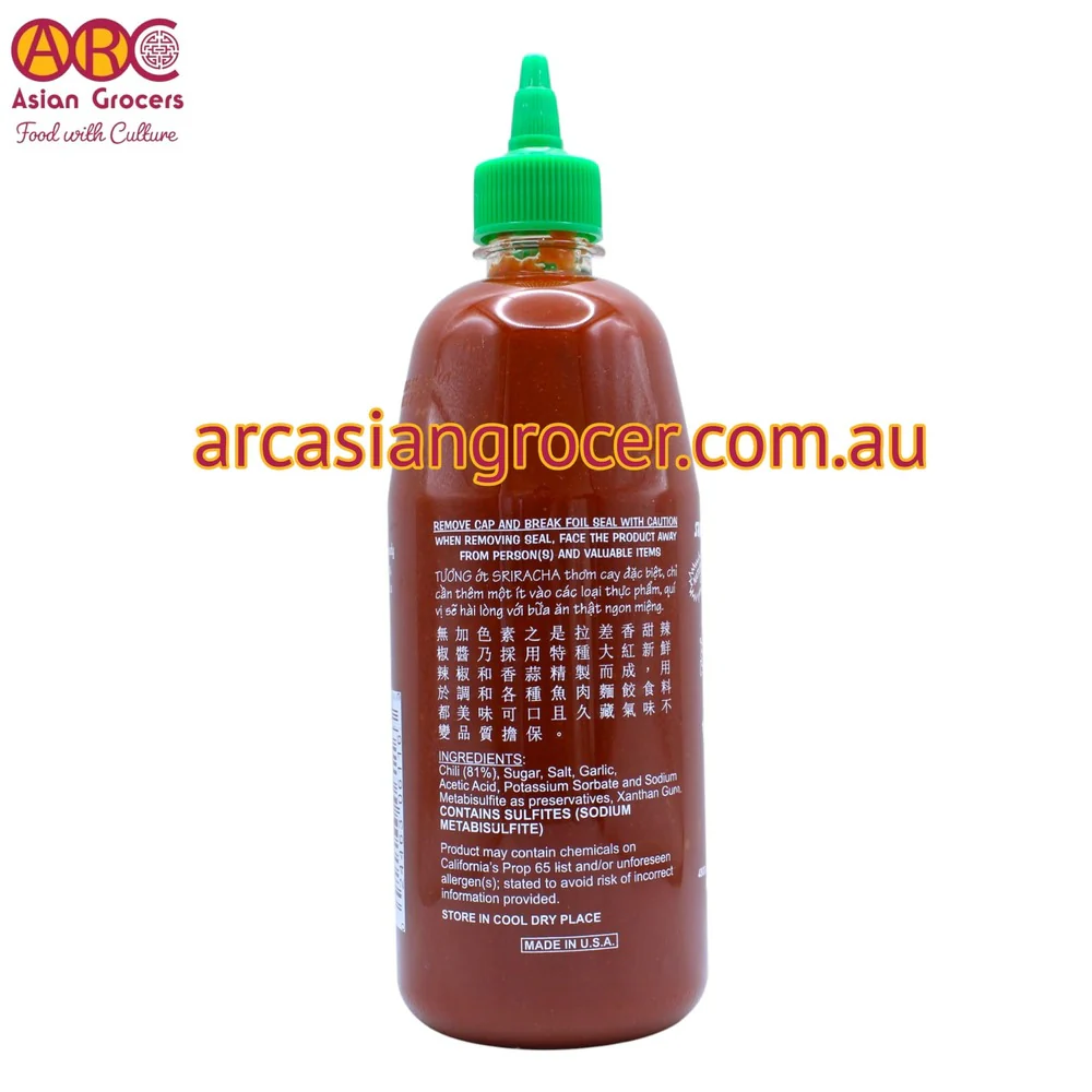 Huy Fong Sriracha Chili Sauce 793g - Image 2