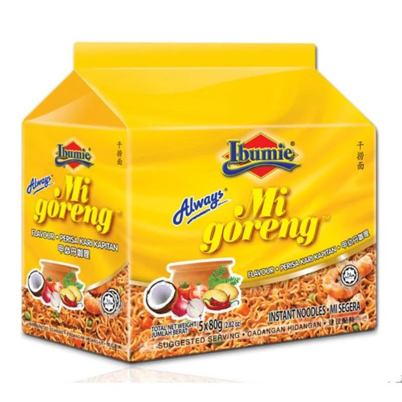 Ibumie Always Mi Goreng Perisa Kari Kapitan Flavour Instant Noodles 5 Packs