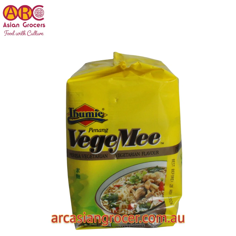 Ibumie Penang VegeMee Instant Noodles 5 Packs - Image 4