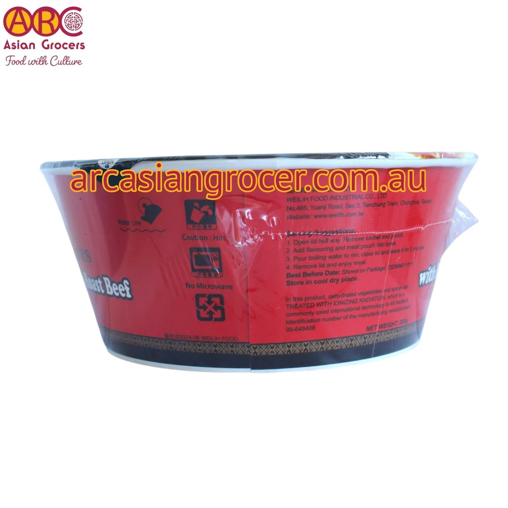 Ichiban Delicious Instant Noodles Real Australian Roast Beef 200g - Image 4