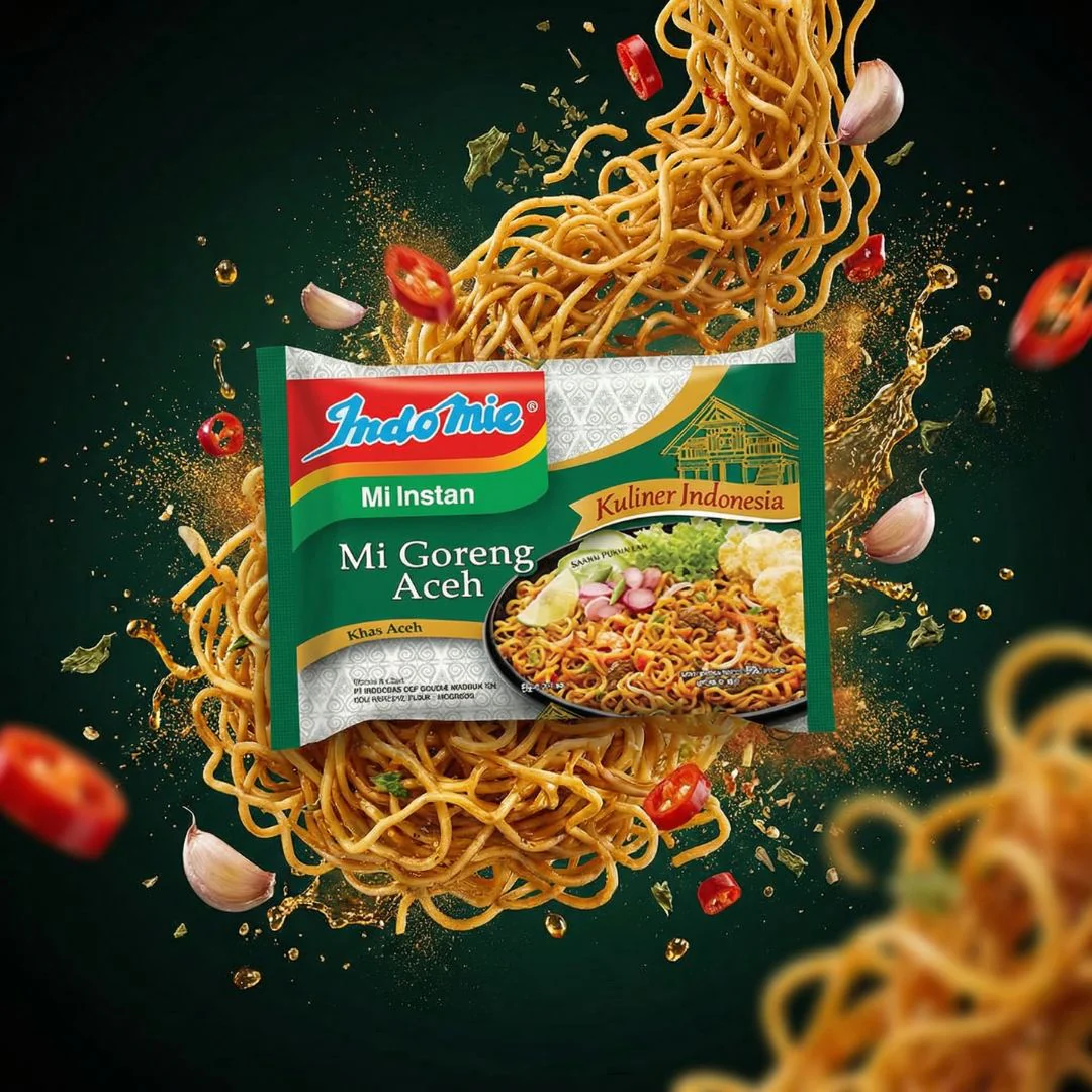 Indomie Goreng Aceh Flavour Instant Noodles 5 Packs (Best Before: 13-11-2026) - Image 2