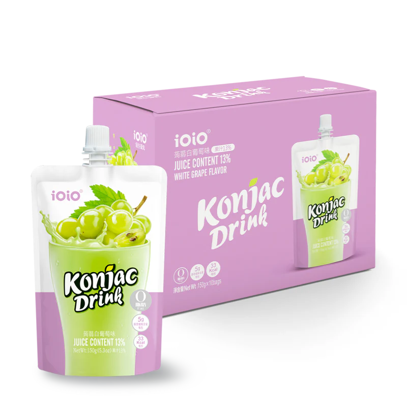 IOIO Green Apple Flavour Konjac Jelly 150g (Best Before: 30.11.2026)