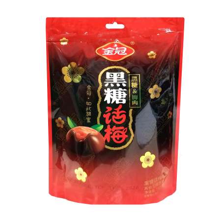 Jinguan Brown Sugar Candy with Plum 180g (Best Before: 05-11-2026)