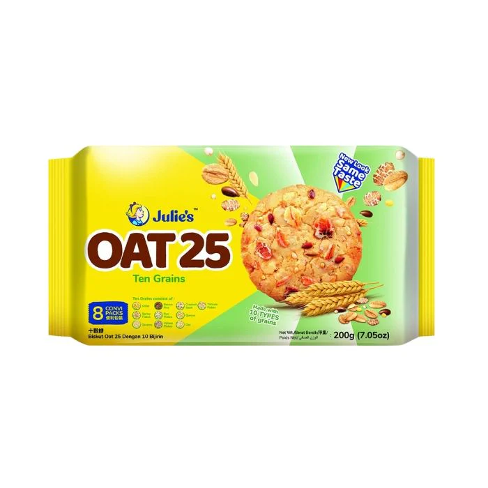 Julie's Oat 25 Ten Grains Biscuits 200g