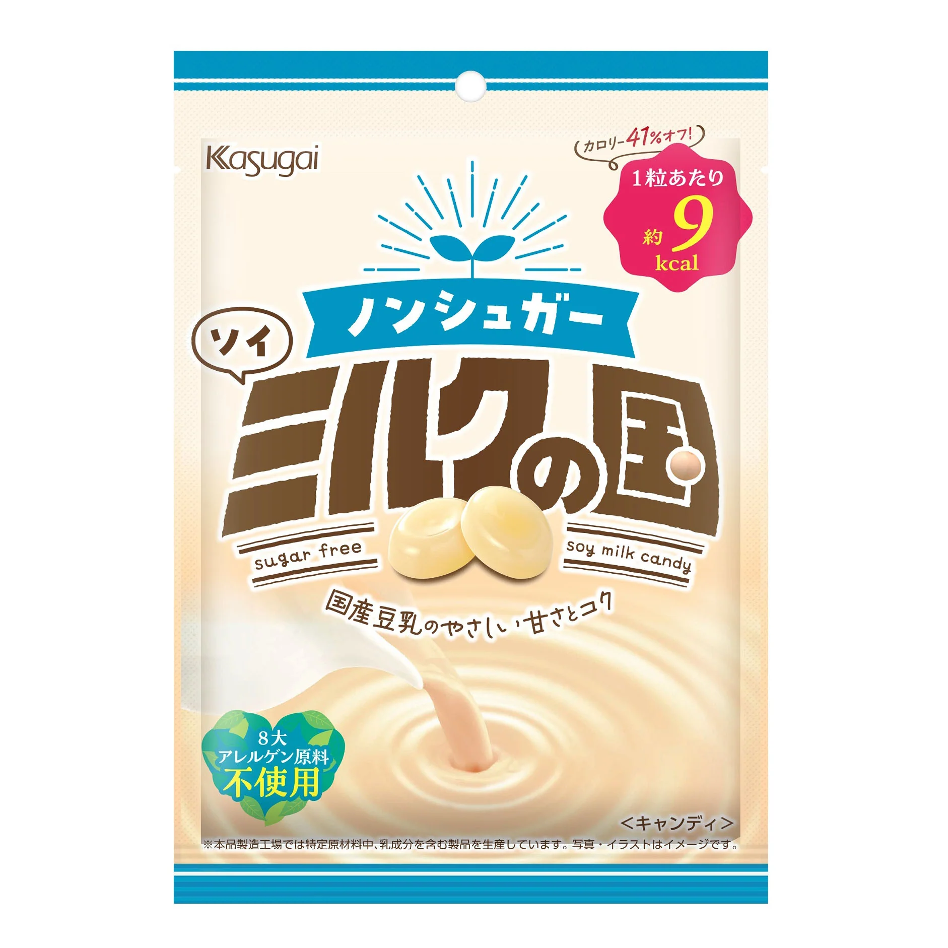 Kasugai Sugar Free Soy Milk Candy 71g