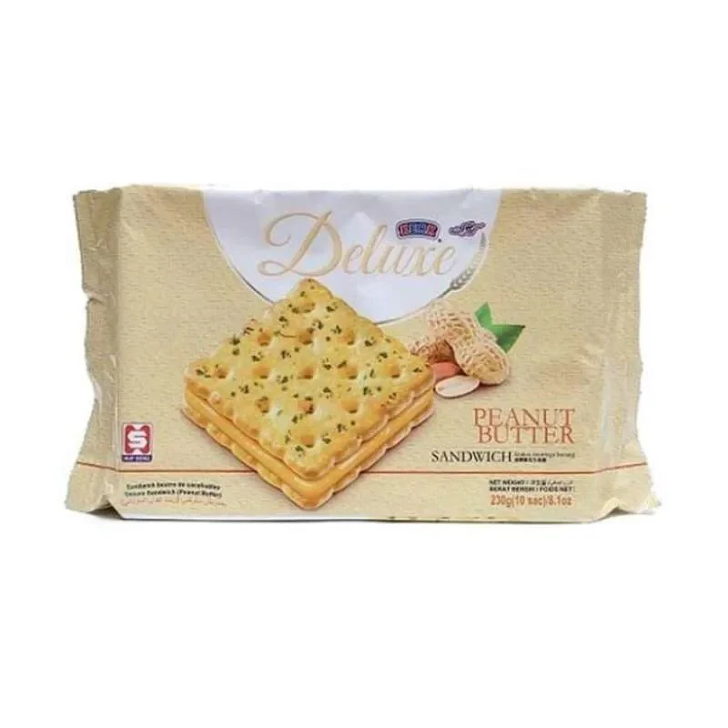 Kerk Deluxe Peanut Butter Flavour Crackers 184g