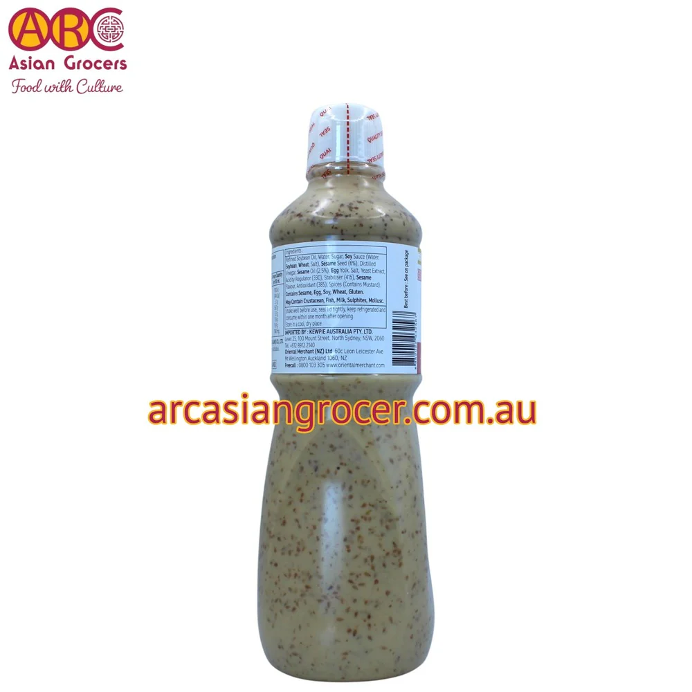 Kewpie Deep Roasted Sesame Dressing 1L - Image 3