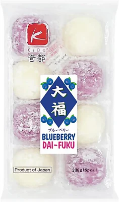 Kido Blueberry & Cream Flavour Mochi 200g