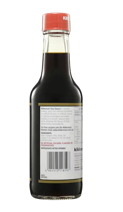 Kikkoman Naturally Brewed Soy Sauce 250ML - Image 3