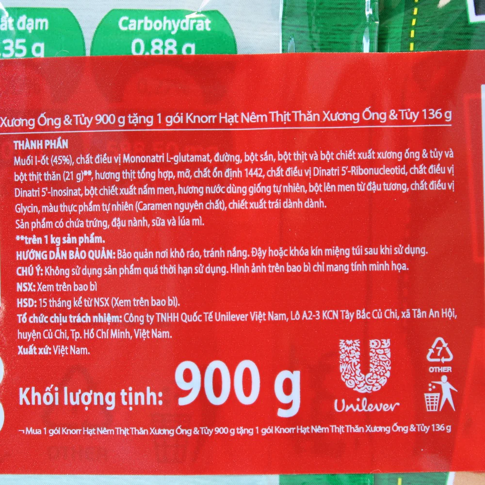 Knorr Pork Granules Seasoning 900g (Best Before: 11-03-2027) - Image 4