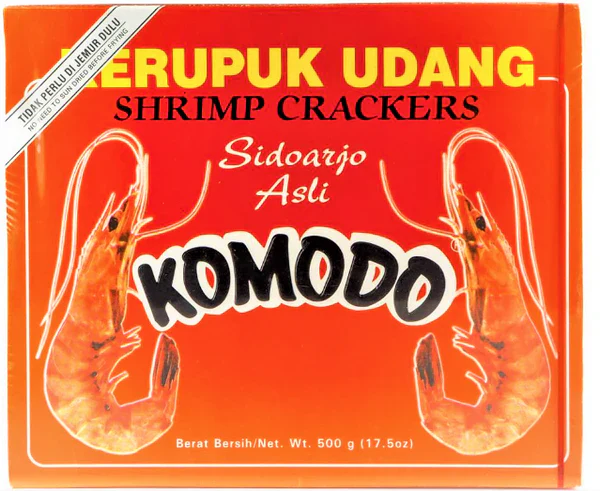 Komodo Kerupuk Udang (Shrimp Crackers) 500g