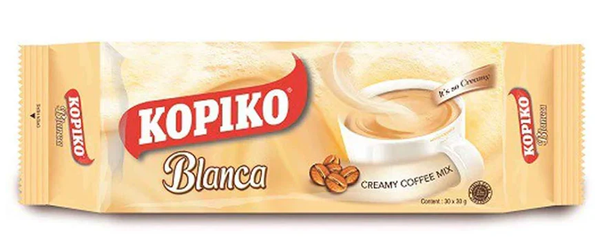 Kopiko Blanca Coffee 30 Sachets