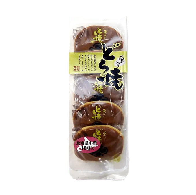 Kotobuki Chestnut Flavour Dorayaki 5 Pieces