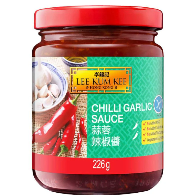 Lee Kum Kee Chilli & Garlic Sauce 226g - Gluten Free
