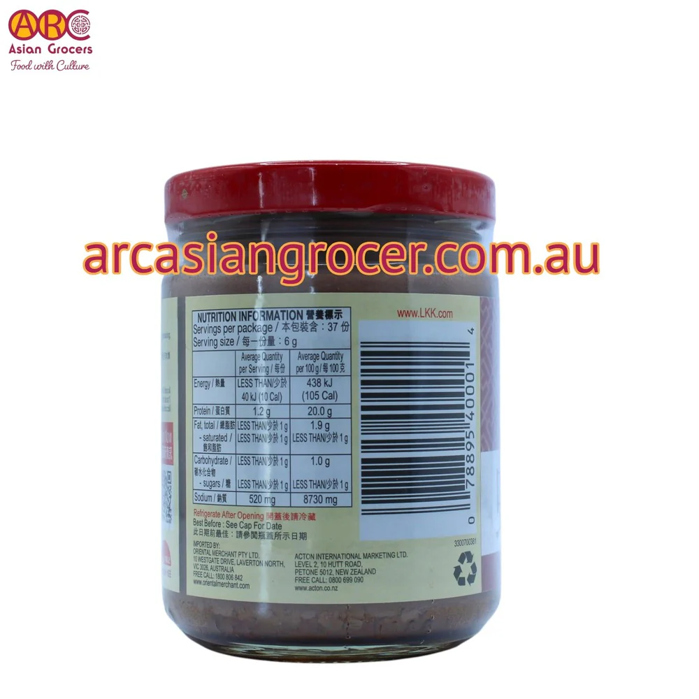Lee Kum Kee Fine Shrimp Sauce 227g - Image 2