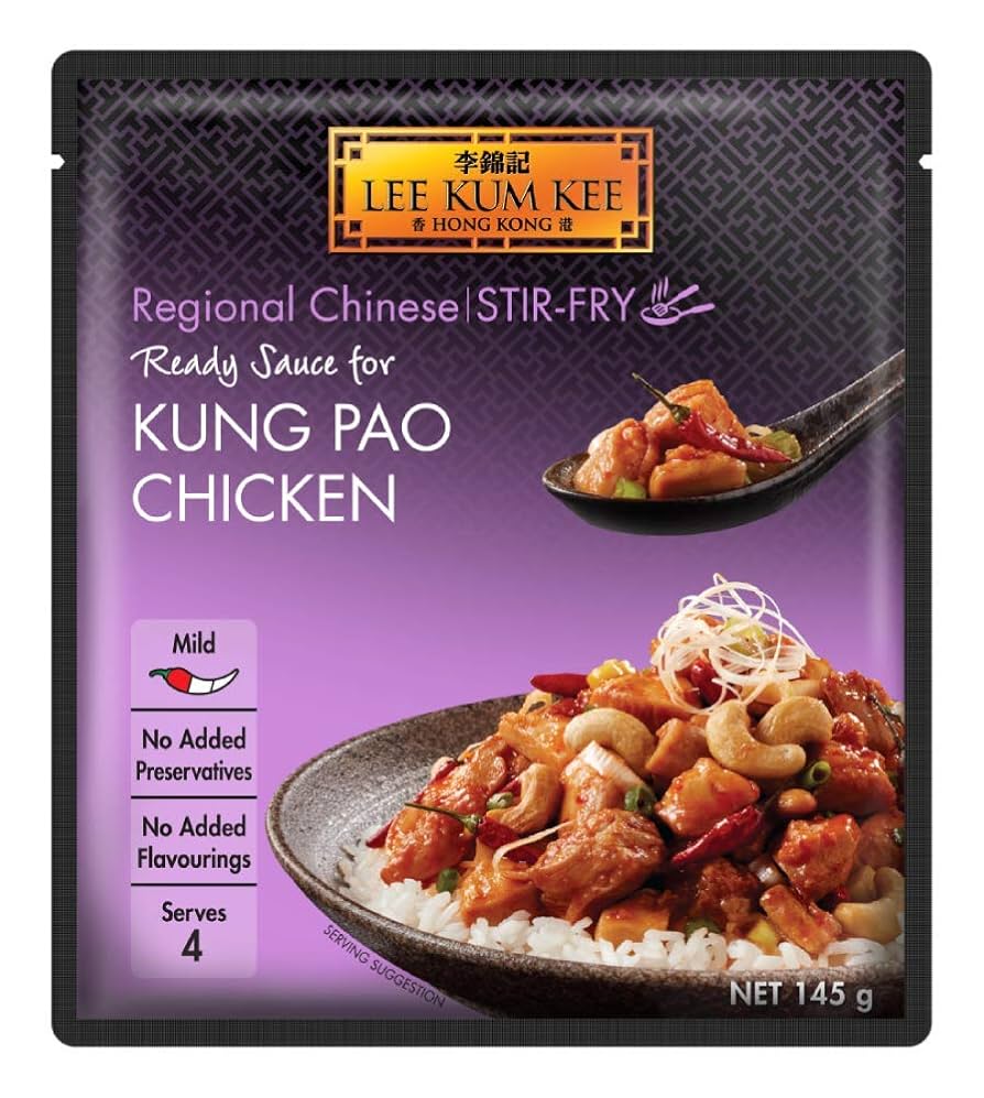 Lee Kum Kee Ready Sauce for Kung Pao Chicken 145g (Best Before: 10-01-2027)