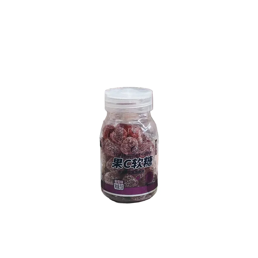 Lin Zhenhe Vitamin C Fruit C Grape Flavour Soft Candy 68g (Best Before: 05-08-2026)