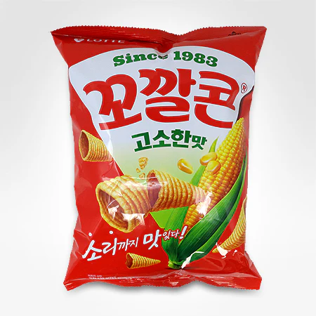Lotte Original Flavour Popping Corn Chips 134g (Best Before: 15-09-2026)