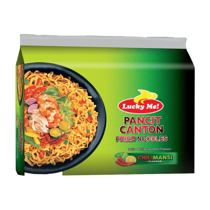 Lucky Me Pancit Canton Chilimansi Instant Noodles 6 Packs (Best Before: 16-10-2026)