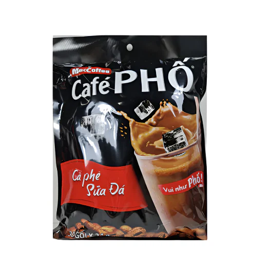 MacCoffee Cafe Pho Instant Iced Milk Coffee 30 Sachets (Best Before: 17-03-2027)