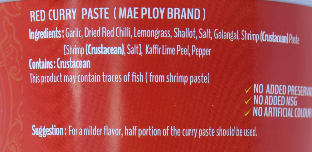 Mae Ploy Red Curry Paste 400g - Image 5