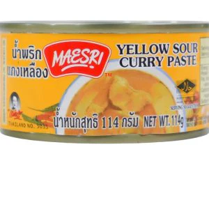 Maesri Yellow Sour Curry Paste 114g
