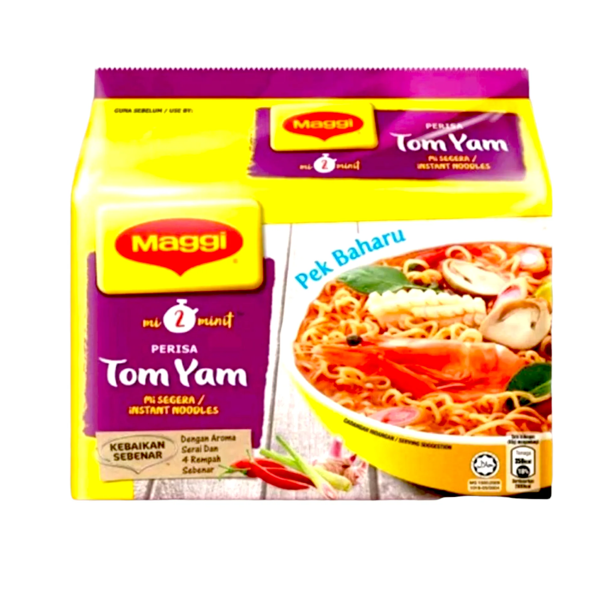 Maggi Perisa Tom Yam Flavour Instant Noodles 5 Packs (Best Before: 31-01-2027)