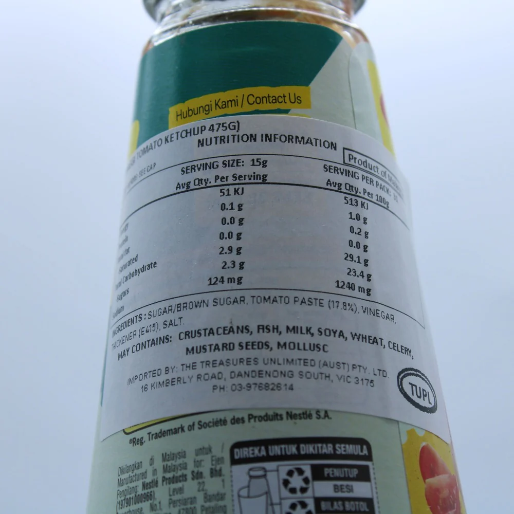 Maggi SOS Tomato Ketchup Sauce 475g - Image 3